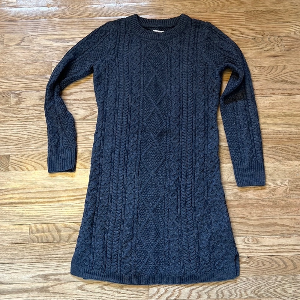 Merona gray sweater dress